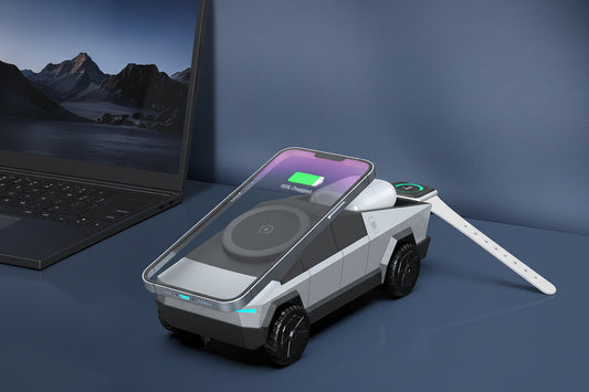 Station de Charge Sans Fil Multifonction "Cybertruck"